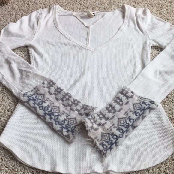 Free People Tops - Free People Long sleeve thermal top